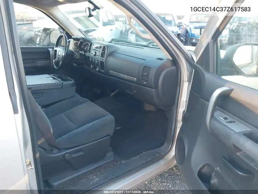 1GCEC14C37Z617583 2007 Chevrolet Silverado 1500 Lt1