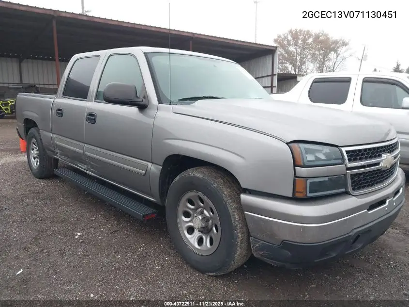 2GCEC13V071130451 2007 Chevrolet Silverado 1500 Classic Ls