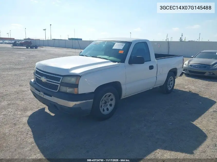 3GCEC14X07G145488 2007 Chevrolet Silverado 1500 Classic Work Truck