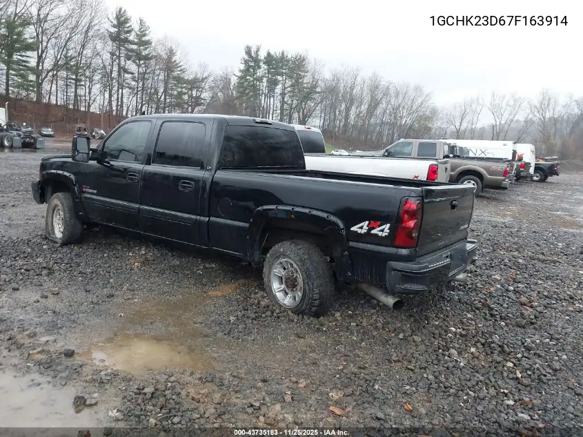 1GCHK23D67F163914 2007 Chevrolet Silverado 2500Hd Classic Lt3