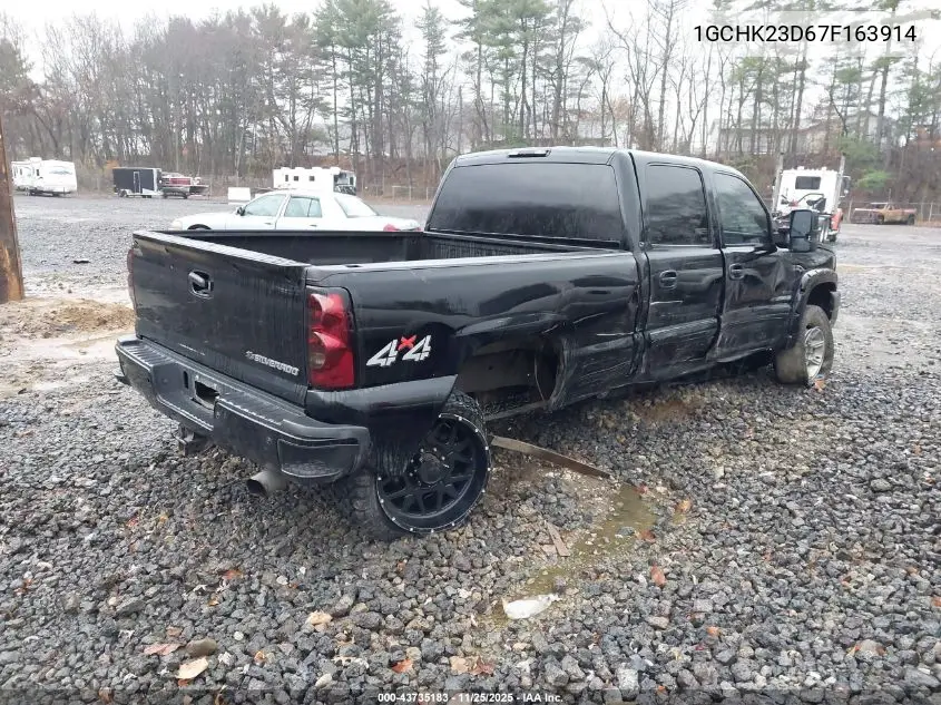 1GCHK23D67F163914 2007 Chevrolet Silverado 2500Hd Classic Lt3