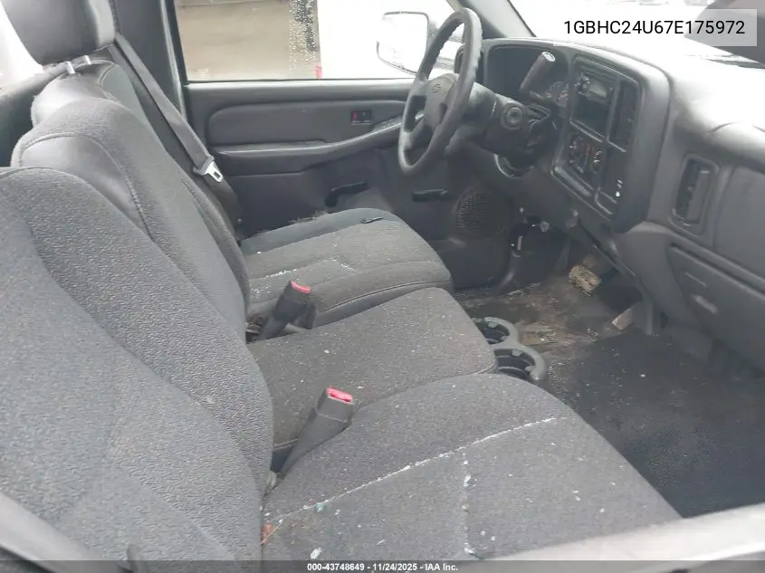 1GBHC24U67E175972 2007 Chevrolet Silverado 2500Hd Classic Work Truck