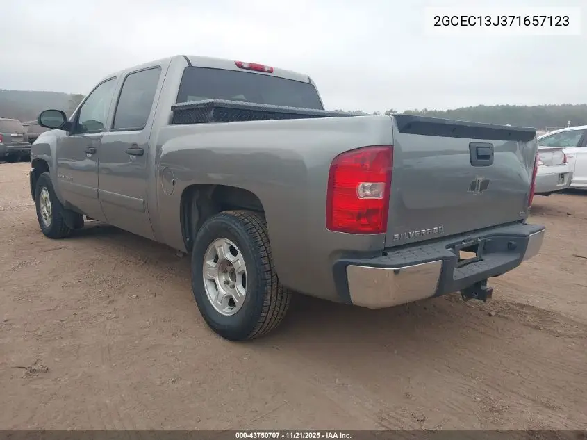 2GCEC13J371657123 2007 Chevrolet Silverado 1500 Lt1
