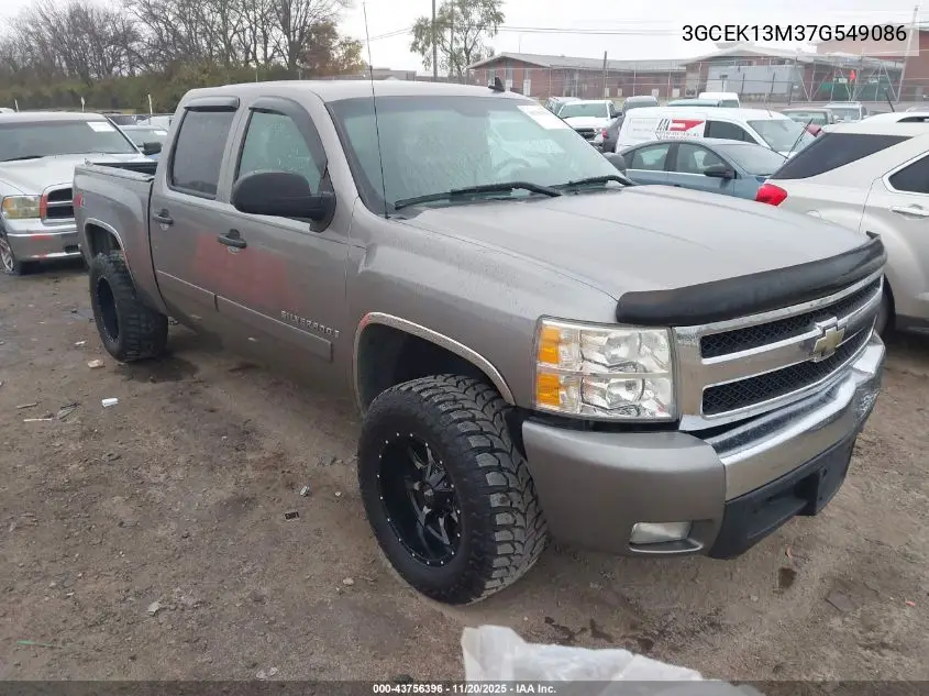 3GCEK13M37G549086 2007 Chevrolet Silverado 1500 Lt2