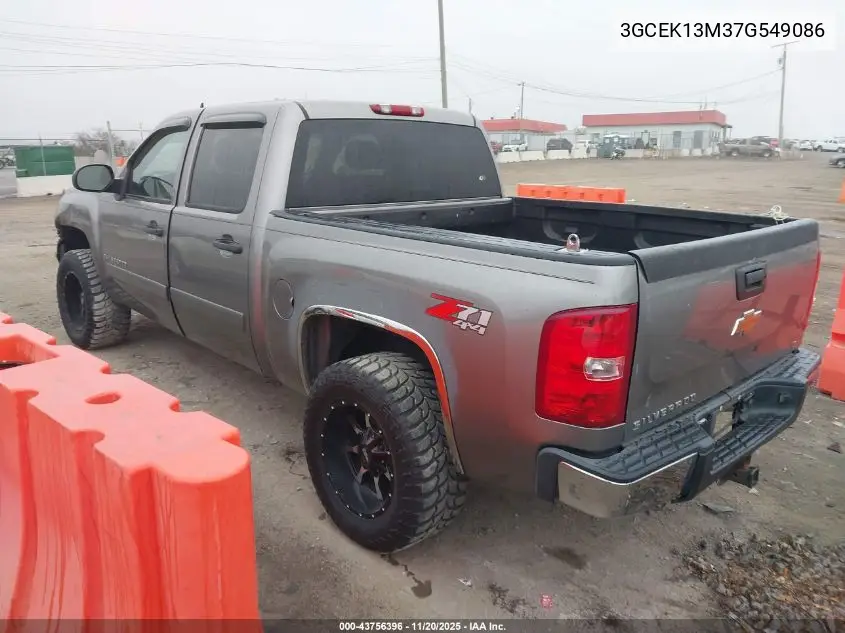 3GCEK13M37G549086 2007 Chevrolet Silverado 1500 Lt2