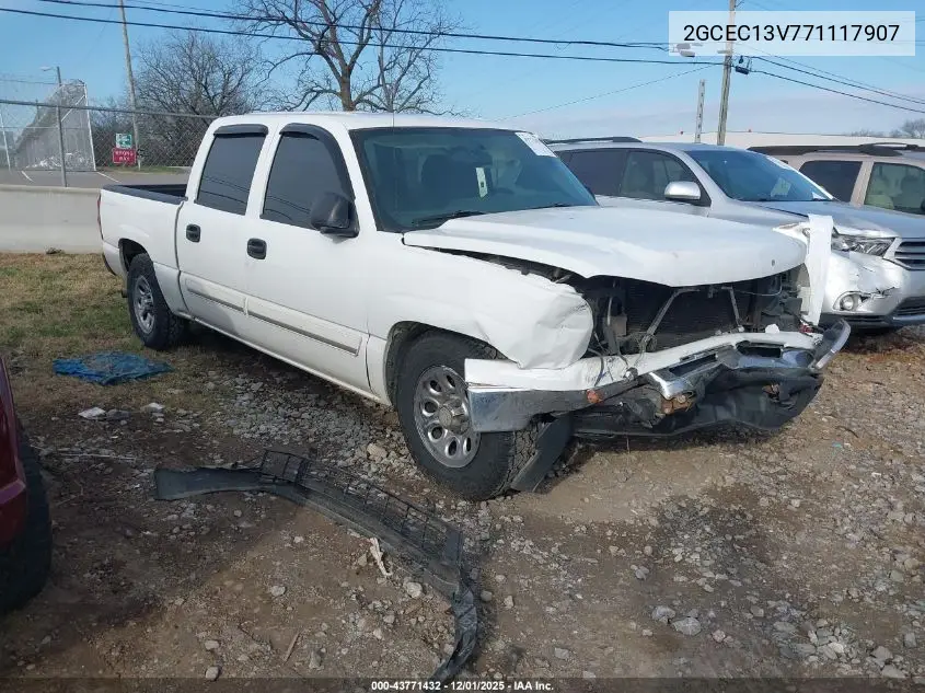 2GCEC13V771117907 2007 Chevrolet Silverado 1500 Classic Ls