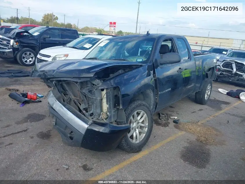 2GCEK19C171642096 2007 Chevrolet Silverado 1500 Work Truck
