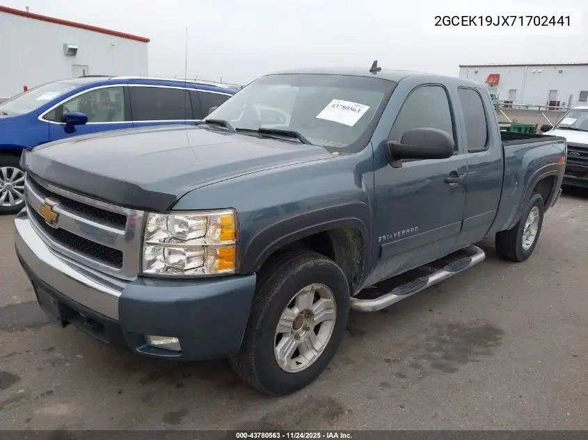 2GCEK19JX71702441 2007 Chevrolet Silverado 1500 Lt1