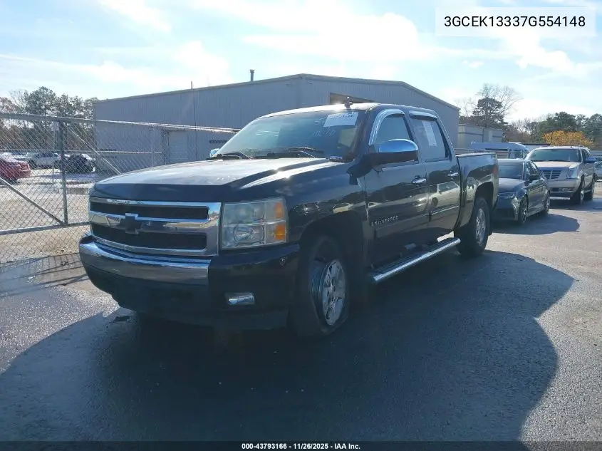 3GCEK13337G554148 2007 Chevrolet Silverado 1500 Lt2