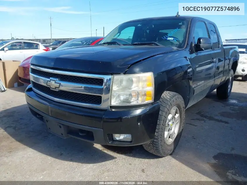 1GCEC19077Z574896 2007 Chevrolet Silverado 1500 Ltz
