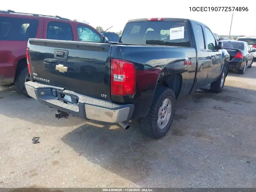 1GCEC19077Z574896 2007 Chevrolet Silverado 1500 Ltz
