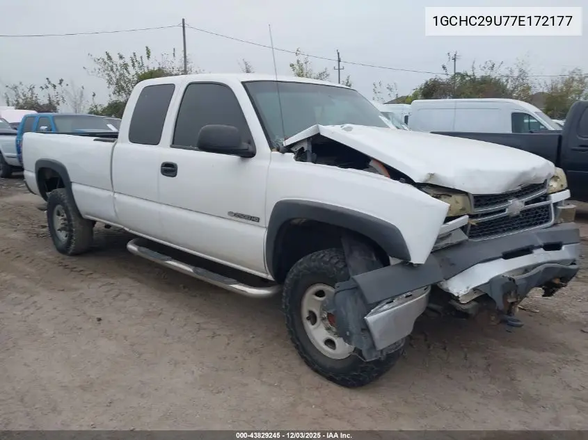 1GCHC29U77E172177 2007 Chevrolet Silverado 2500Hd Classic Work Truck