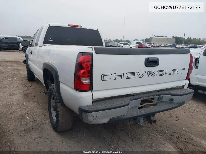 1GCHC29U77E172177 2007 Chevrolet Silverado 2500Hd Classic Work Truck