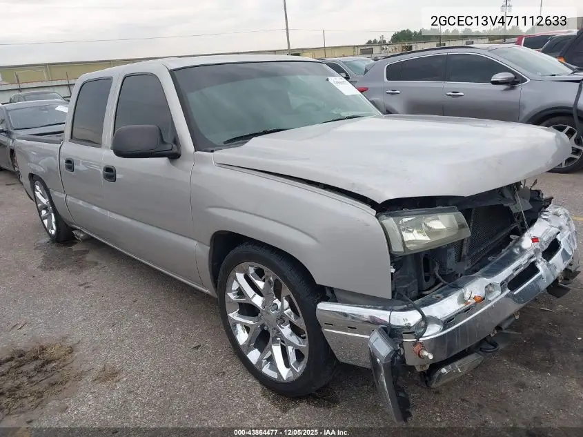 2GCEC13V471112633 2007 Chevrolet Silverado 1500 Classic Ls