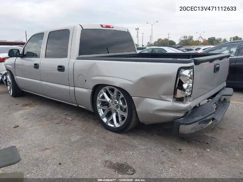 2GCEC13V471112633 2007 Chevrolet Silverado 1500 Classic Ls