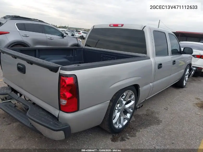 2GCEC13V471112633 2007 Chevrolet Silverado 1500 Classic Ls