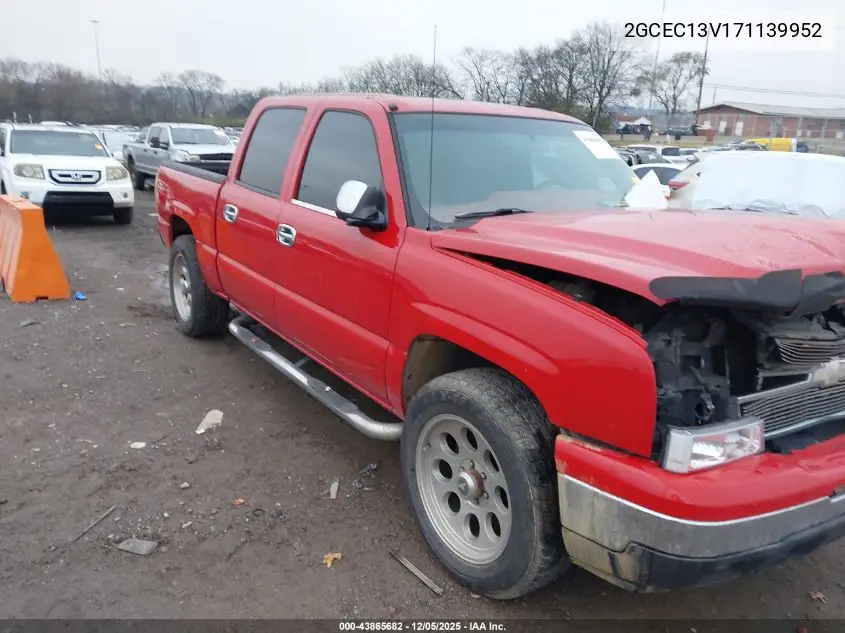 2GCEC13V171139952 2007 Chevrolet Silverado 1500 Classic Ls