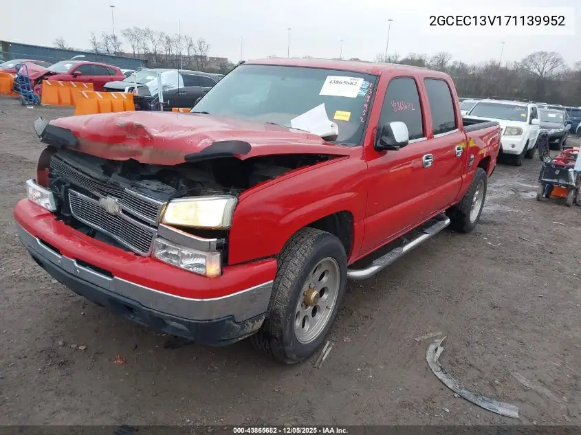 2GCEC13V171139952 2007 Chevrolet Silverado 1500 Classic Ls
