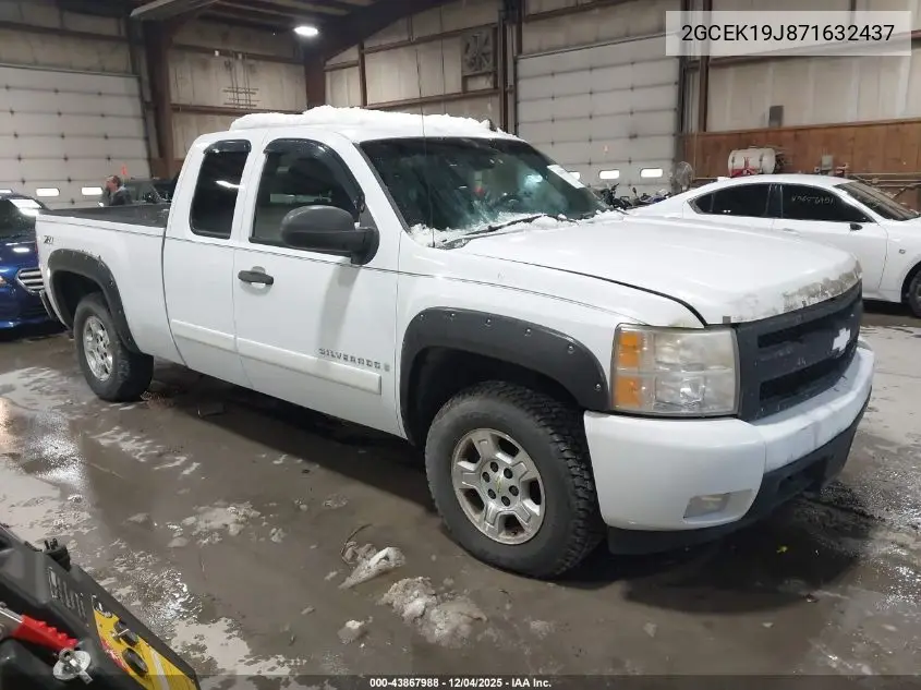 2GCEK19J871632437 2007 Chevrolet Silverado 1500 Lt1