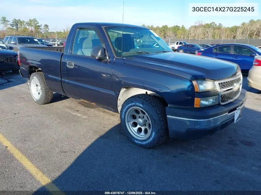 3GCEC14X27G225245 2007 Chevrolet Silverado 1500 Classic Work Truck