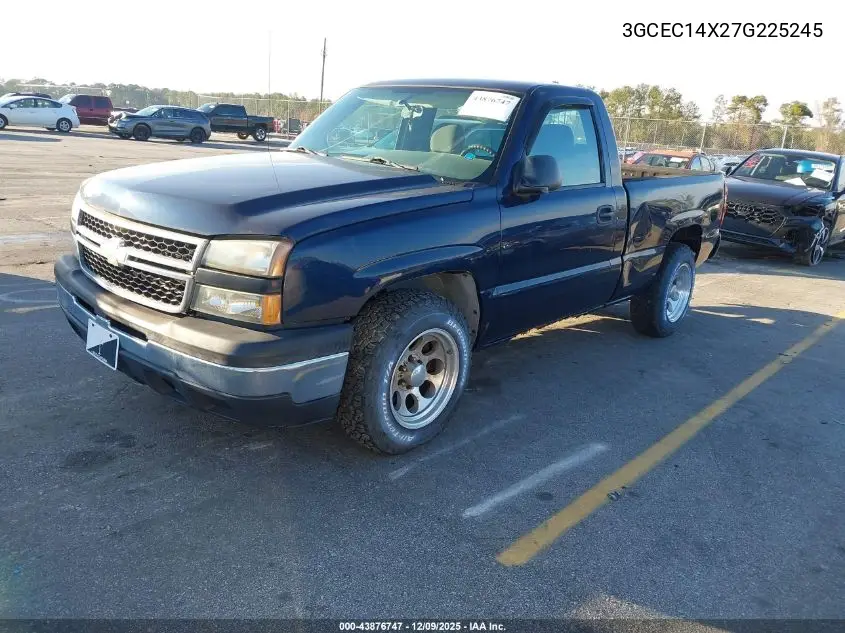 3GCEC14X27G225245 2007 Chevrolet Silverado 1500 Classic Work Truck