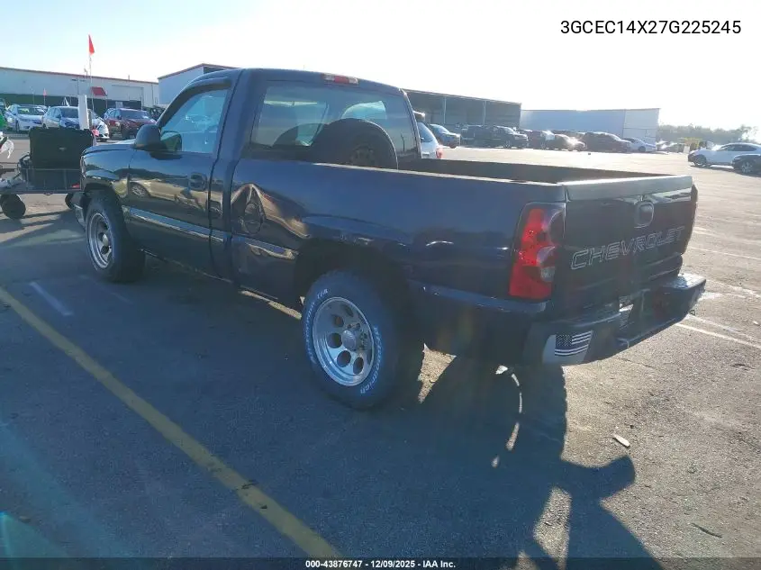 3GCEC14X27G225245 2007 Chevrolet Silverado 1500 Classic Work Truck