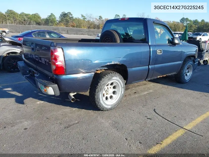 3GCEC14X27G225245 2007 Chevrolet Silverado 1500 Classic Work Truck