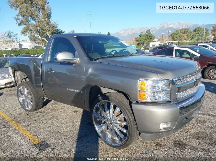 1GCEC14J77Z558066 2007 Chevrolet Silverado 1500 Lt1