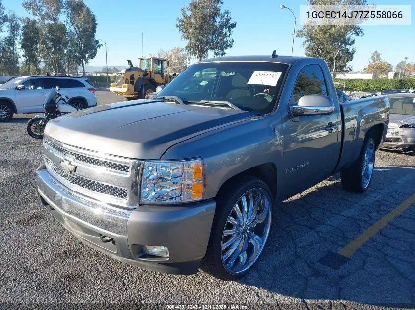 1GCEC14J77Z558066 2007 Chevrolet Silverado 1500 Lt1