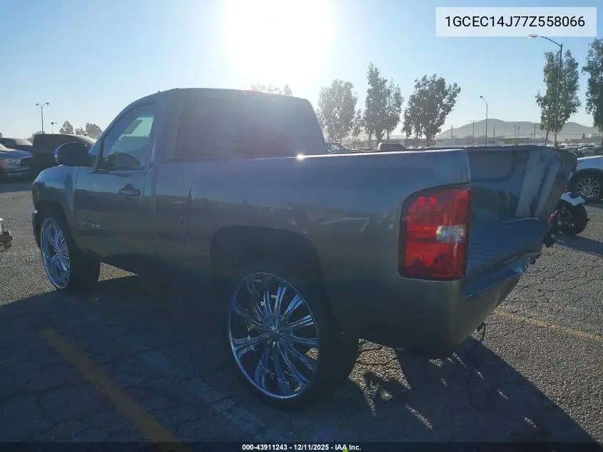 1GCEC14J77Z558066 2007 Chevrolet Silverado 1500 Lt1