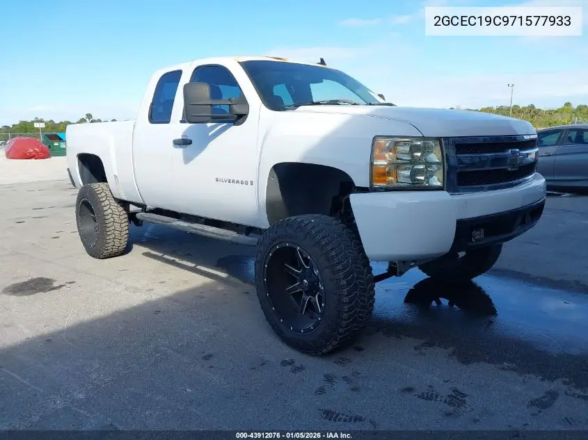 2GCEC19C971577933 2007 Chevrolet Silverado 1500 Work Truck
