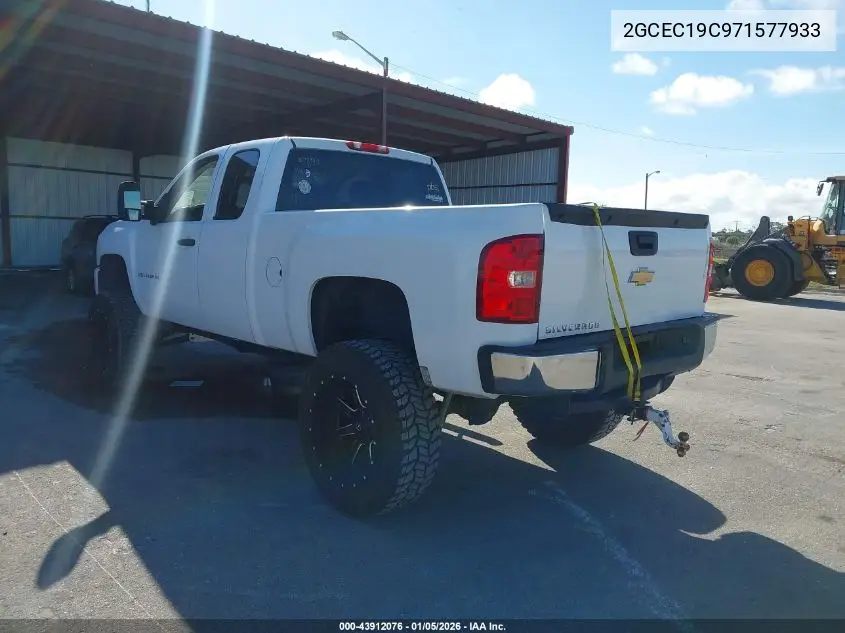 2GCEC19C971577933 2007 Chevrolet Silverado 1500 Work Truck