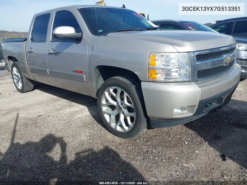 3GCEK13YX7G513351 2007 Chevrolet Silverado 1500 Ltz