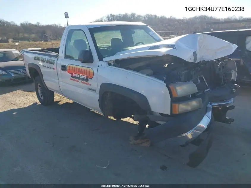 1GCHK34U77E160238 2007 Chevrolet Silverado 3500 Classic Work Truck