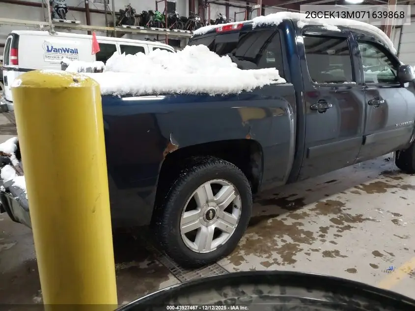 2GCEK13M071639868 2007 Chevrolet Silverado 1500 Lt1/Lt2/Ltz/Work Truck