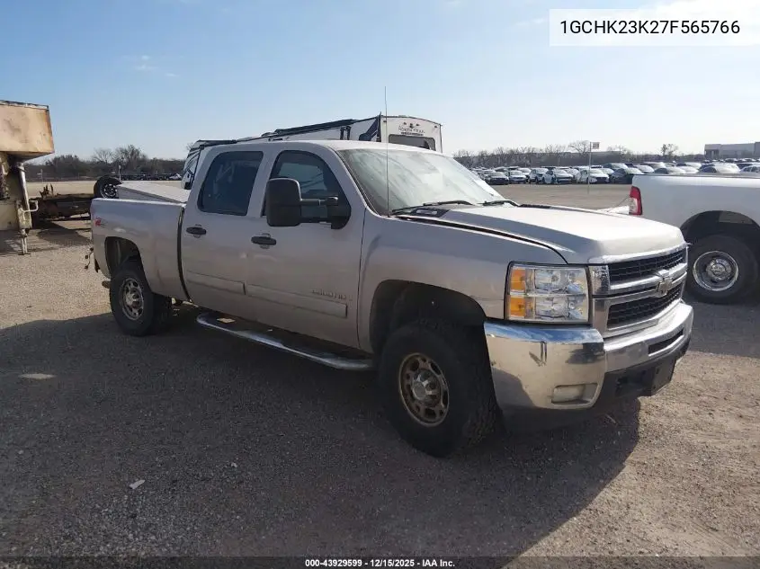 1GCHK23K27F565766 2007 Chevrolet Silverado 2500Hd Lt1
