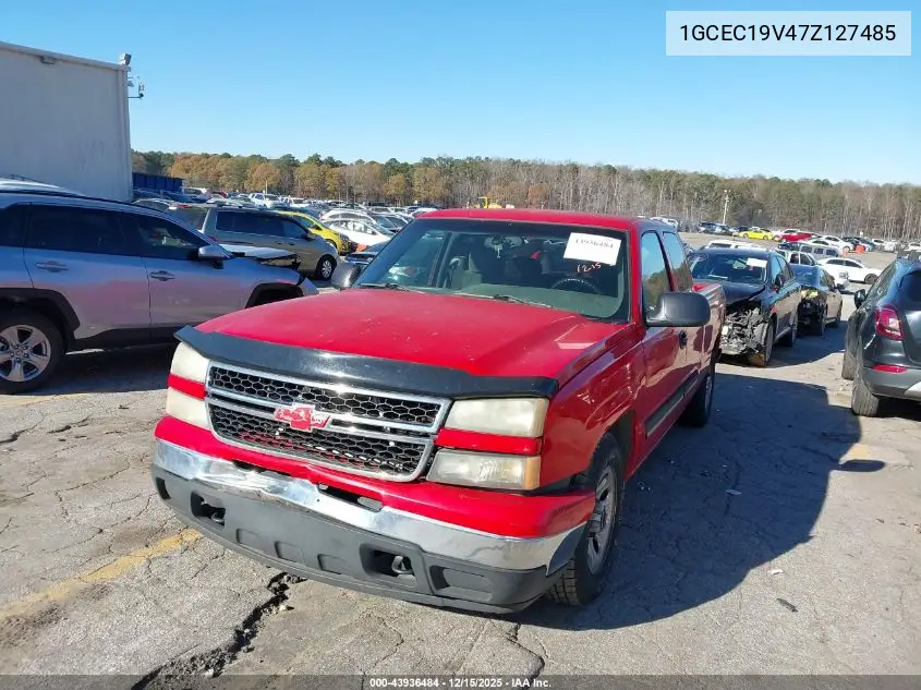 1GCEC19V47Z127485 2007 Chevrolet Silverado 1500 Classic Lt1