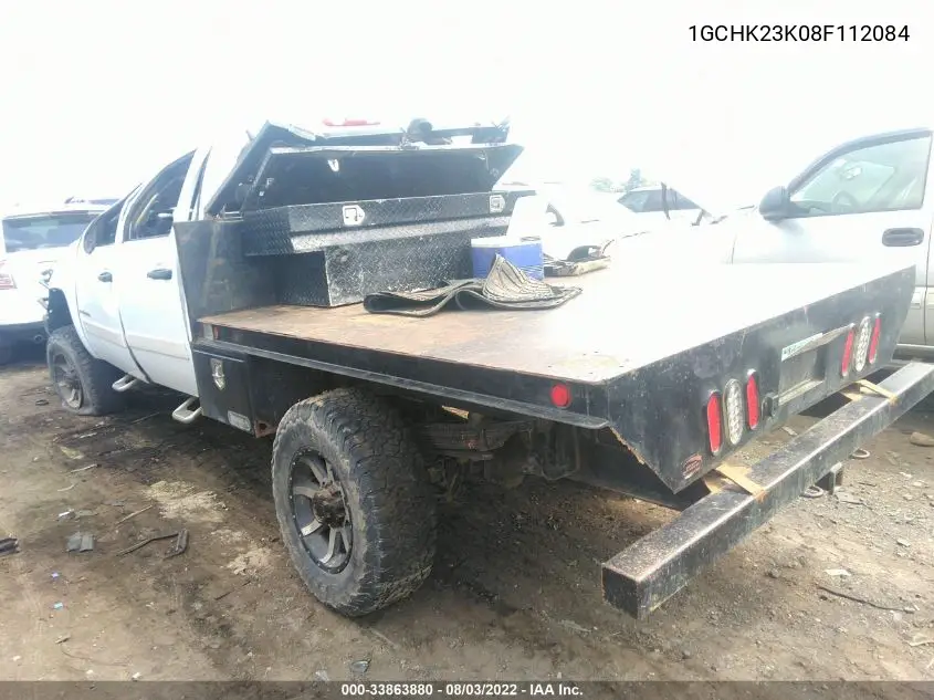1GCHK23K08F112084 2008 Chevrolet Silverado 2500Hd Lt1