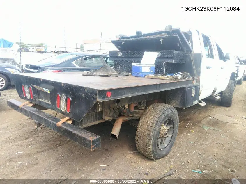 1GCHK23K08F112084 2008 Chevrolet Silverado 2500Hd Lt1