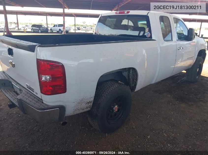 2GCEC19J181300211 2008 Chevrolet Silverado 1500 Lt1