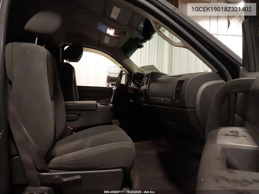 1GCEK19018Z321402 2008 Chevrolet Silverado 1500 Lt1