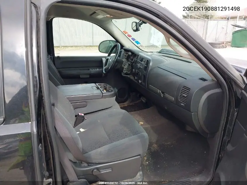 2GCEK190881291498 2008 Chevrolet Silverado 1500 Lt1