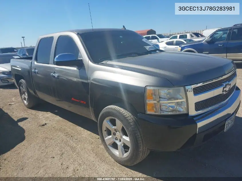 3GCEC13J78G283981 2008 Chevrolet Silverado 1500 Lt1