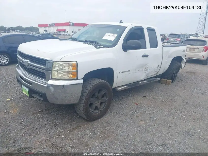 1GCHK29K08E104130 2008 Chevrolet Silverado 2500Hd Work Truck