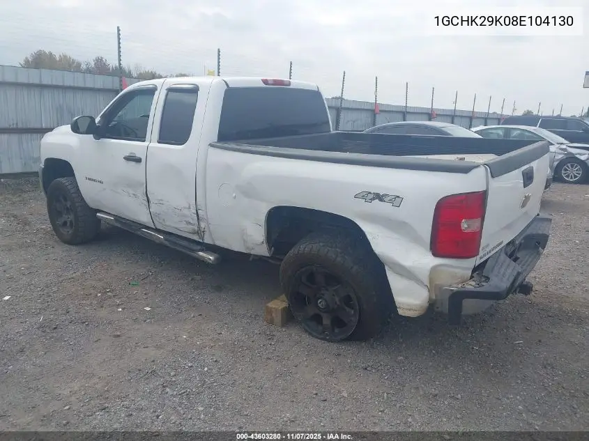 1GCHK29K08E104130 2008 Chevrolet Silverado 2500Hd Work Truck