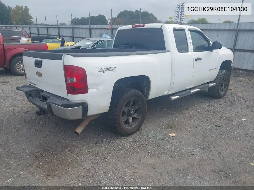 1GCHK29K08E104130 2008 Chevrolet Silverado 2500Hd Work Truck
