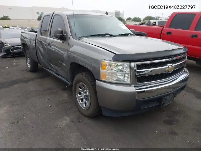 1GCEC19X48Z227797 2008 Chevrolet Silverado 1500 Work Truck