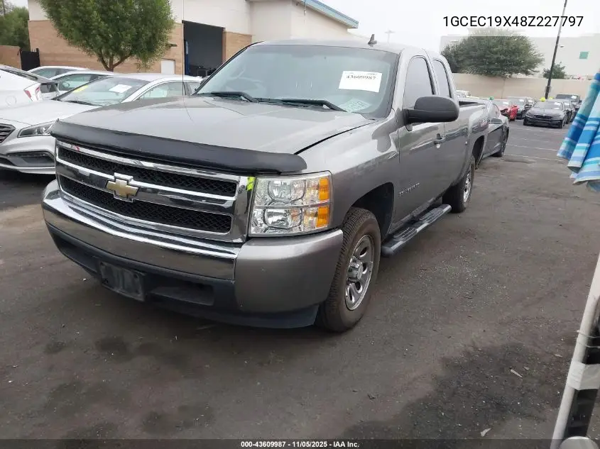 1GCEC19X48Z227797 2008 Chevrolet Silverado 1500 Work Truck