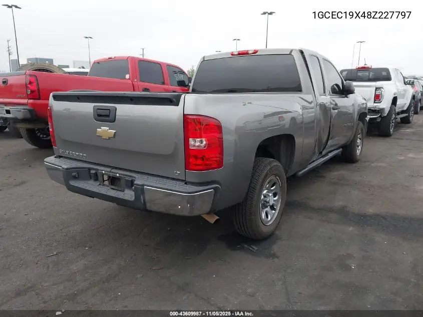 1GCEC19X48Z227797 2008 Chevrolet Silverado 1500 Work Truck