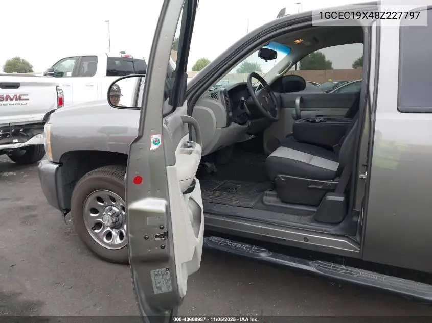 1GCEC19X48Z227797 2008 Chevrolet Silverado 1500 Work Truck